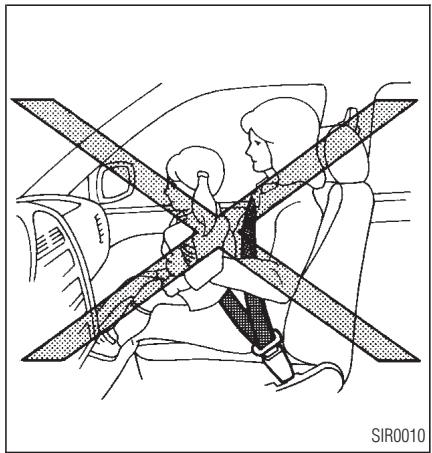 INFINITI QX4 - SIÉGES, DISPOSITIFS DE RETENUE ET SYSTÉMES DE COUSSIN GONFLABLE D'APPOINT - 1