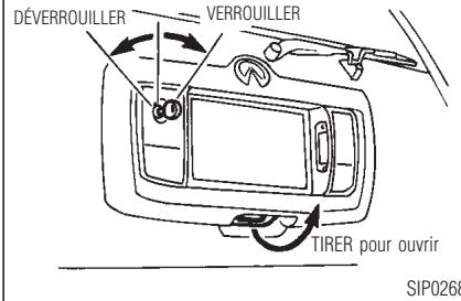 INFINITI QX4 - OUVERTURE AVEC LA CLÉ - 1