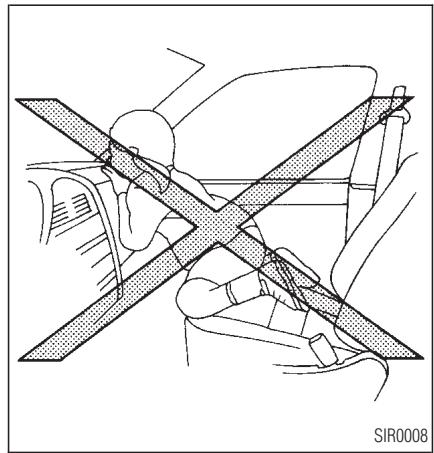 INFINITI QX4 - SIÉGES, DISPOSITIFS DE RETENUE ET SYSTÉMES DE COUSSIN GONFLABLE D'APPOINT - 2