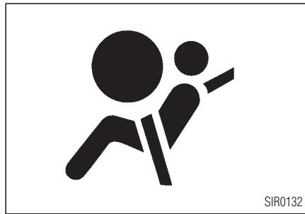 INFINITI QX4 - TÉMOIN DES COUSSINS GONFLABLES D'APPOINT - 1