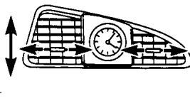 INFINITI QX4 - BOUCHES D'AIR - 2