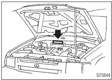 INFINITI QX4 - DONNÉES TECHNIQUES ET INFORMATION AU CONSOMMATEUR - 1
