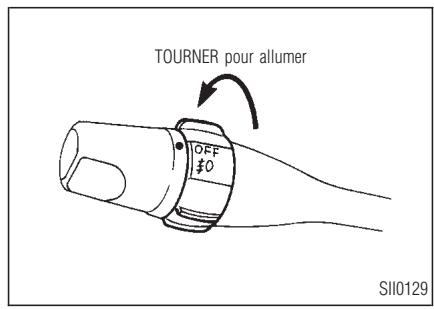 INFINITI QX4 - COMMUTATEUR DES PHARES ANTIBROULLARD AVANT - 1