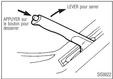 INFINITI QX4 - FREIN DE STATIONNEMENT - 1