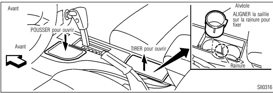 INFINITI QX4 - PORTE-TASSES - 1