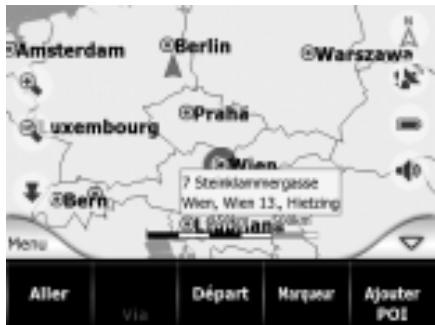 MYGUIDE 3100 - Placement du curseur - 1