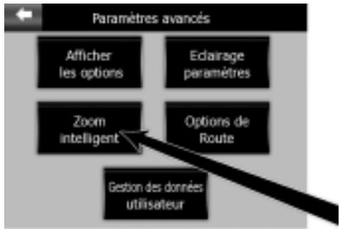 MYGUIDE 3100 - Sélection du menu "Avance" - 1