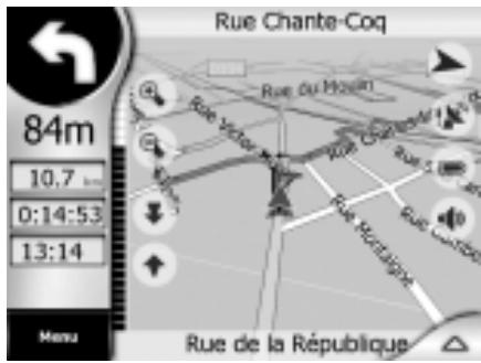 MYGUIDE 3100 - Information Itinétaire - 1
