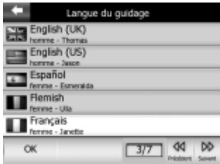 MYGUIDE 3100 - Langue du guide - 1