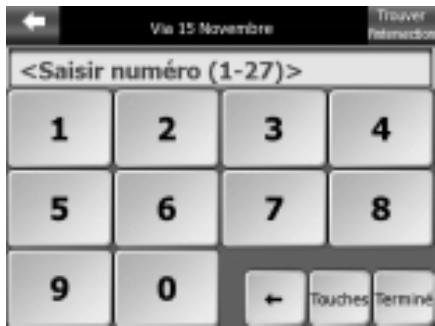 MYGUIDE 3100 - Sélection du code postal - 3