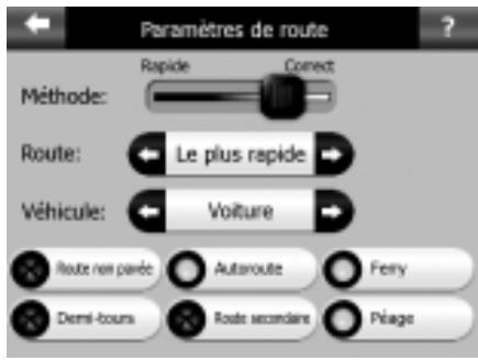MYGUIDE 3100 - Itinéraire : - 1