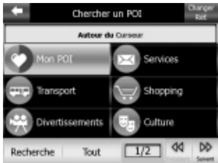 MYGUIDE 3100 - Lieux d'intérêt (POI) - 1