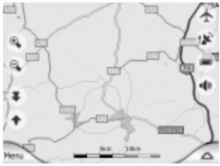 MYGUIDE 3100 - Sélection directe de la destination en appuyant sur la carte - 1