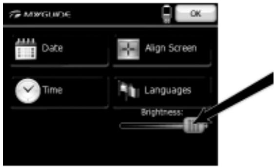 MYGUIDE 3100 - Configuration des paramêtres du système - 3