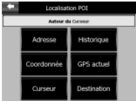 MYGUIDE 3100 - Chercher un POI - 1