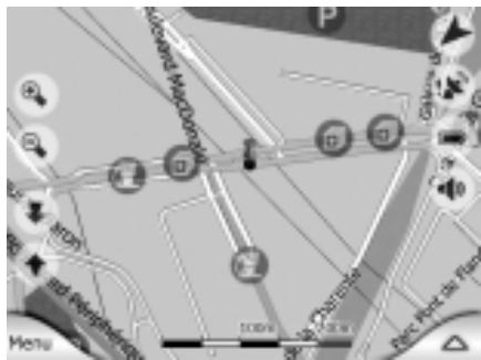 MYGUIDE 3100 - Marqueur - Marquage d'un point sur la carte - 1