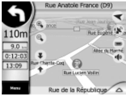 MYGUIDE 3100 - Demarrage de la navigation - 1