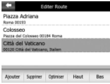 MYGUIDE 3100 - Échange de la destination et de l'étape - 1