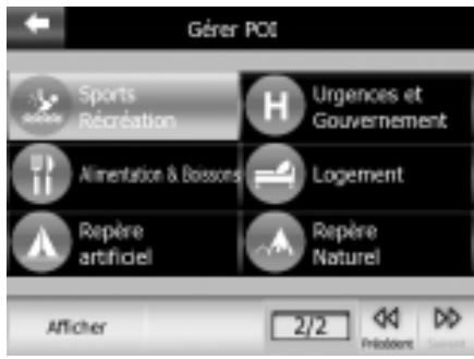 MYGUIDE 3100 - Gérér mon POI (POI = point d'intérêt) - 1