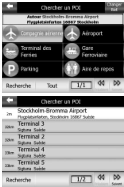 MYGUIDE 3100 - Recherche - 2