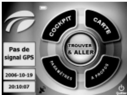 MYGUIDE 3100 - Sélection d'une destination par le menu "Trouver &amp; Aller", à l'aide du menu "Trouver" - 1