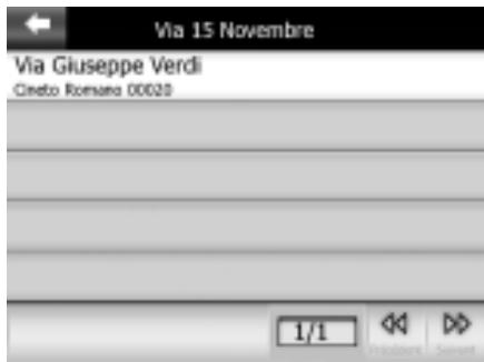 MYGUIDE 3100 - Sélection du code postal - 4