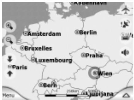 MYGUIDE 3100 - Vue carte - 1