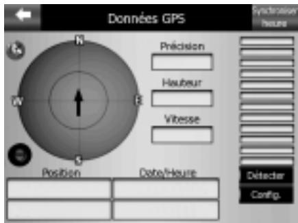 MYGUIDE 3100 - Synchronisation de l'heure - 3