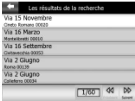 MYGUIDE 3100 - Sélection du code postal - 2