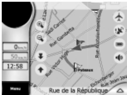 MYGUIDE 3100 - Demarrage de la navigation - 3