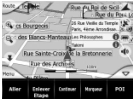 MYGUIDE 3100 - Insertion d'étapes - 1