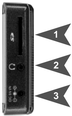 MYGUIDE 3100 - Face inférieure - 2