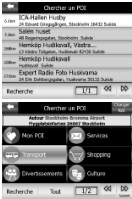 MYGUIDE 3100 - Recherche - 1