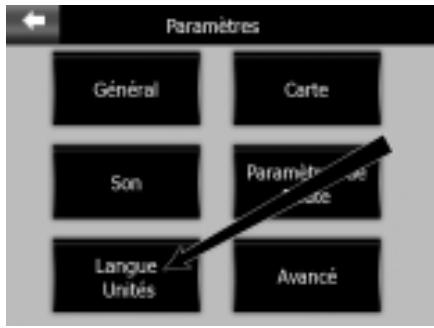 MYGUIDE 3100 - Définition de la langue et des unités de mesure - 2