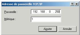 OLITEC SX 500 - Paramétrage du réseau pour PC / windows 2000 PRO - 6