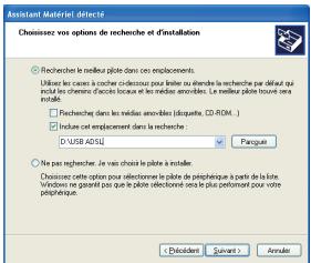 OLITEC SX 500 - Installation des pilotes USB pour windows XP - 2