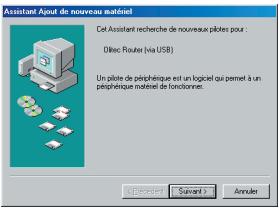 OLITEC SX 500 - Installation des pilotes USB pour windows 98SE - 1