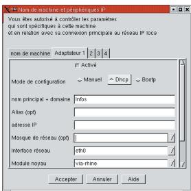 OLITEC SX 500 - Paramétrage du réseau pour PC / windows XP - 11