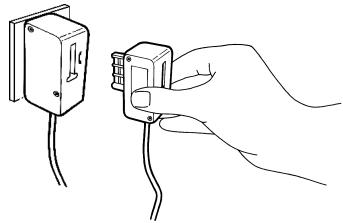OLITEC WF 200 - Branchement du câble de liaison de votre téléphone : - 2