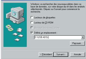 OLITEC WF 500 - Installation des pilotes USB pour windows 98SE - 3
