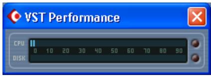 MOTU AUDIO EXPRESS 8PRE - VISUALISATION DES PERFORMANCES SYSTÉME - 1