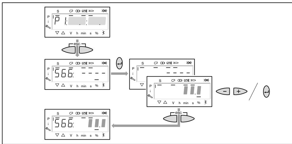 WEISHAUPT W-FM 50 - Désiminer la limite de puissance haute (grand débit) - 1