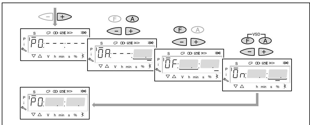 WEISHAUPT W-FM50 - Gardner l'autorité sur la position d'allumage ou prégler - 2