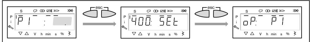 WEISHAUPT W-FM50 - Mémoriser les points - 2