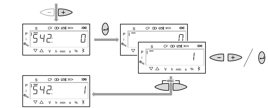 WEISHAUPT W-FM50 - Activer/désactiver le variateur - 1