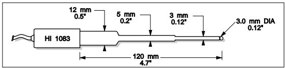 HANNA INSTRUMENTS HI 223 - pH ELECTRODES - 5