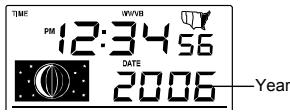 LA CROSS TECHNOLOGY WS-9037U-IT - CALENDAR SETTING: - 1