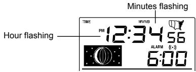 LA CROSS TECHNOLOGY WS-9037U-IT - MANUAL TIME SETTING: - 1