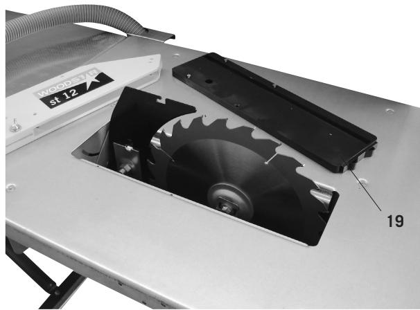 WOODSTAR ST 12 - Illustration 17/17.1, Montage du guide longueur - 3
