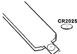 HYPSON DP-760 - Installation et remplacement de la pile de la télécommande : - 3